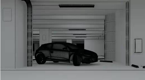 顶级跑车3D动画场景是如何一步步合成的