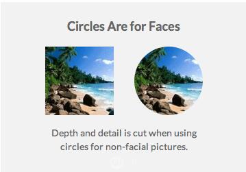 【为什么UI 设计中，用户的头像大多是圆形】