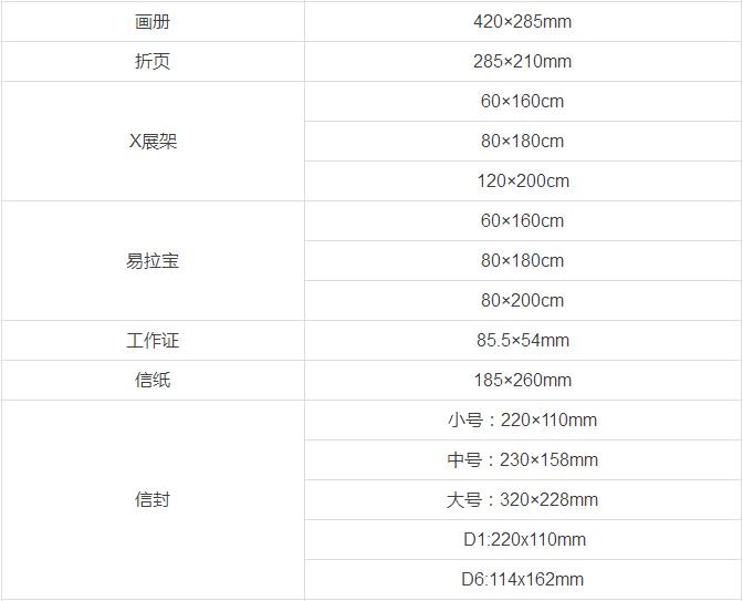 平面设计中的印刷知识与印刷尺寸