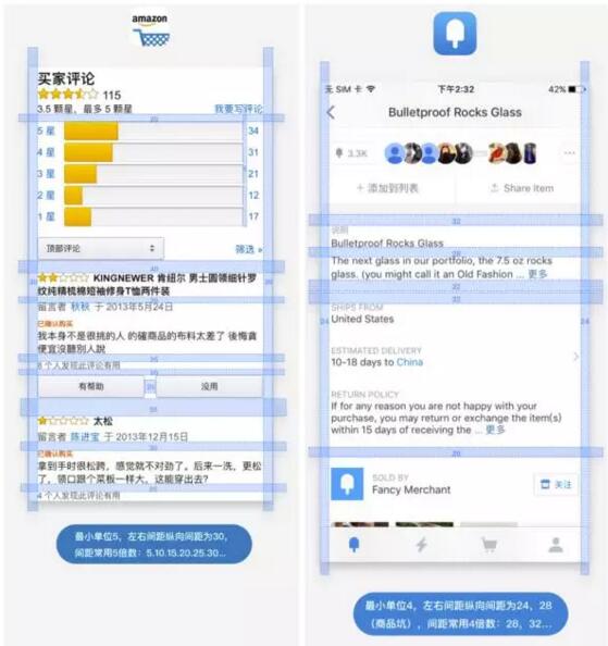 【UI 设计中的网格解析和运用】
